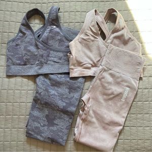 Gymshark Camo Sets x2